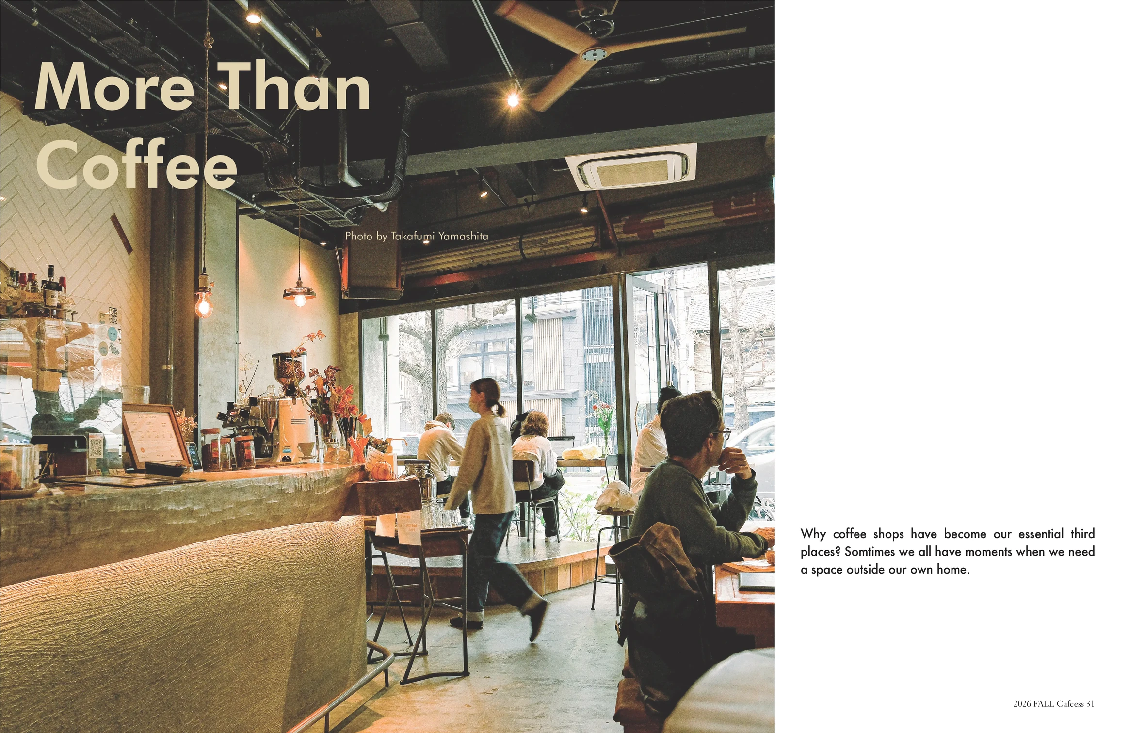 Cafcess editorial spread